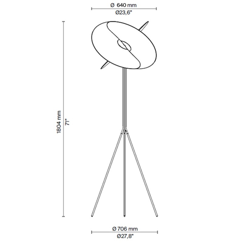 Levante A06TD Terra - Luceplan