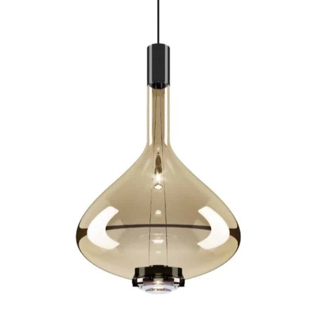 Sky-Fall Large Nero Sospensione - Lodes