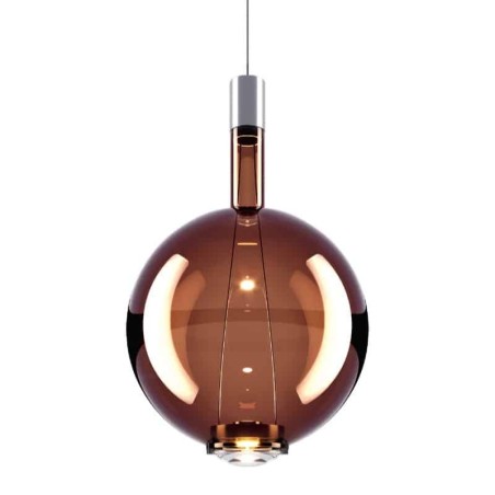 Sky-Fall Round Large Cromo Sospensione - Lodes