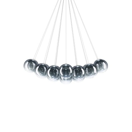 Random Cloud 23 Lights Ø28 Struttura BIANCO Sospensione - Lodes