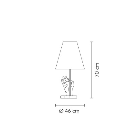 Mano Tavolo - FontanaArte