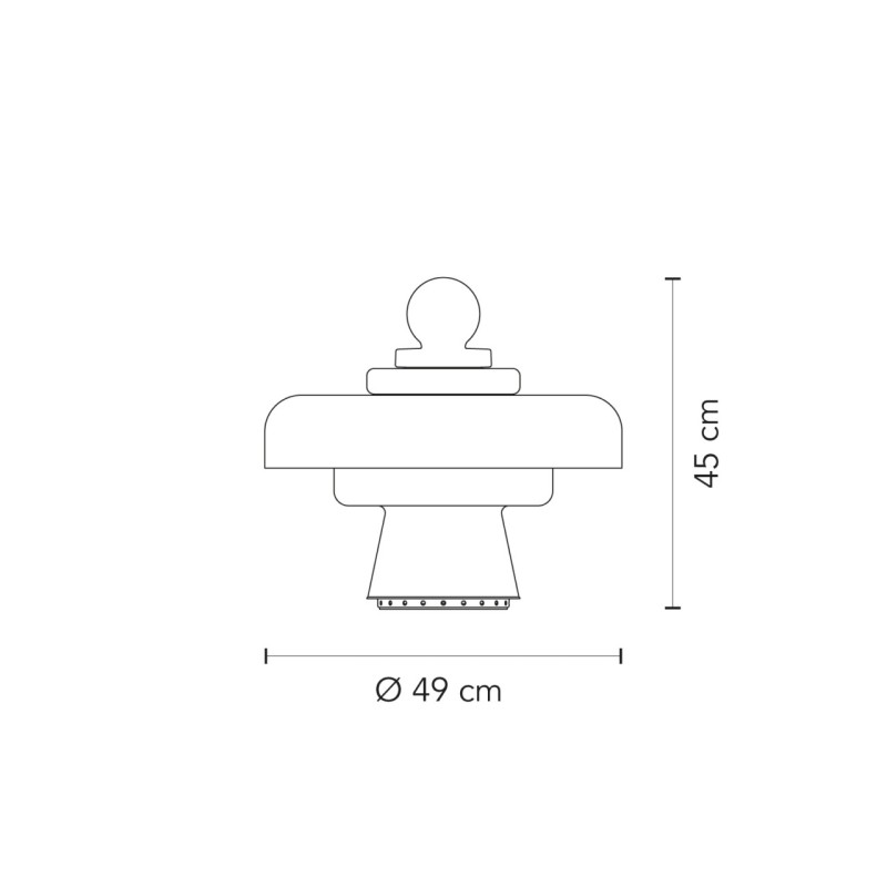 Regina Tavolo/Terra - FontanaArte
