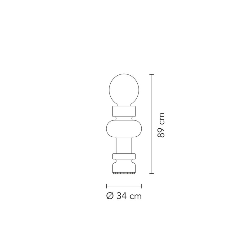 Re Tavolo/Terra - FontanaArte