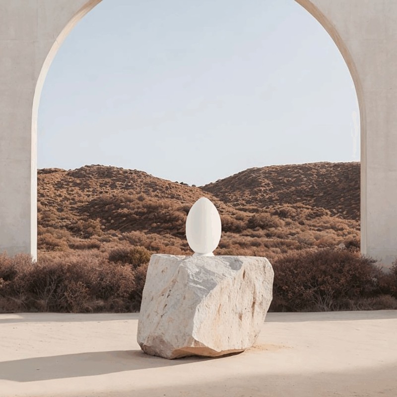 Uovo Ricaricabile Tavolo - FontanaArte