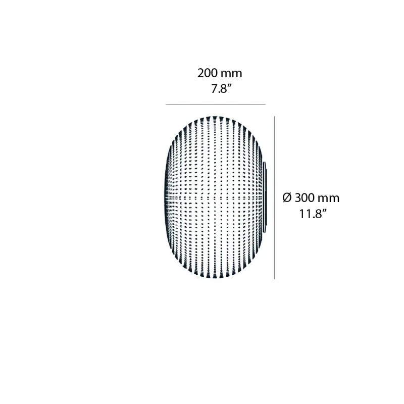 Bianca Media Parete/Soffitto - FontanaArte