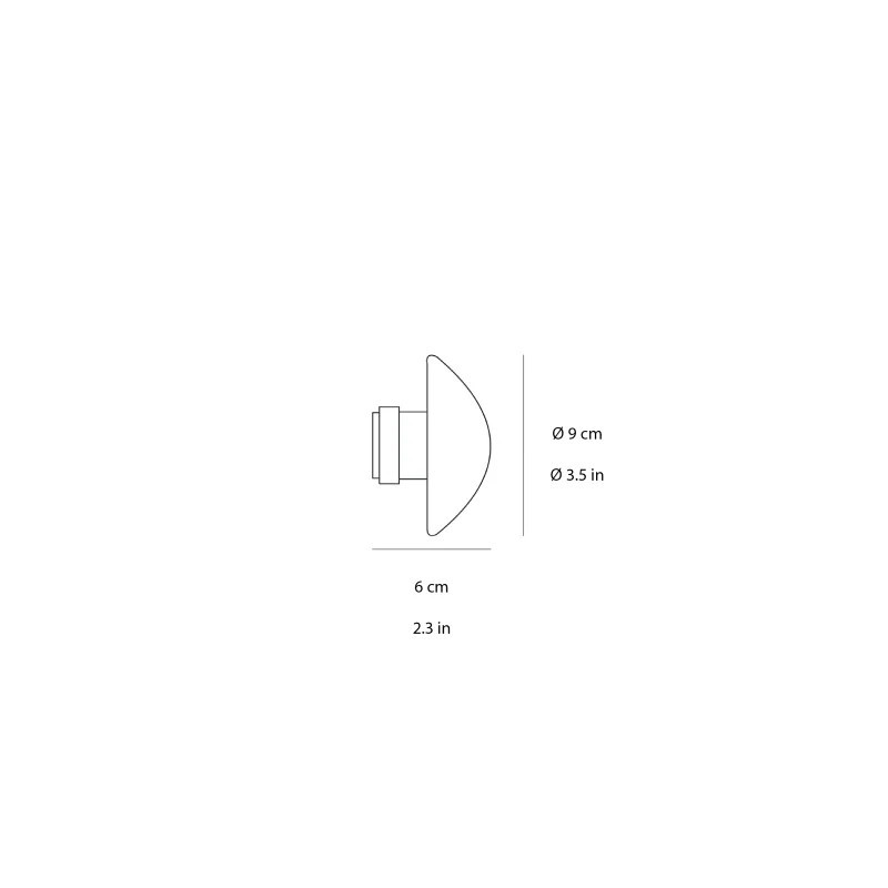 Sillaba Piccola Parete/Soffitto - FontanaArte