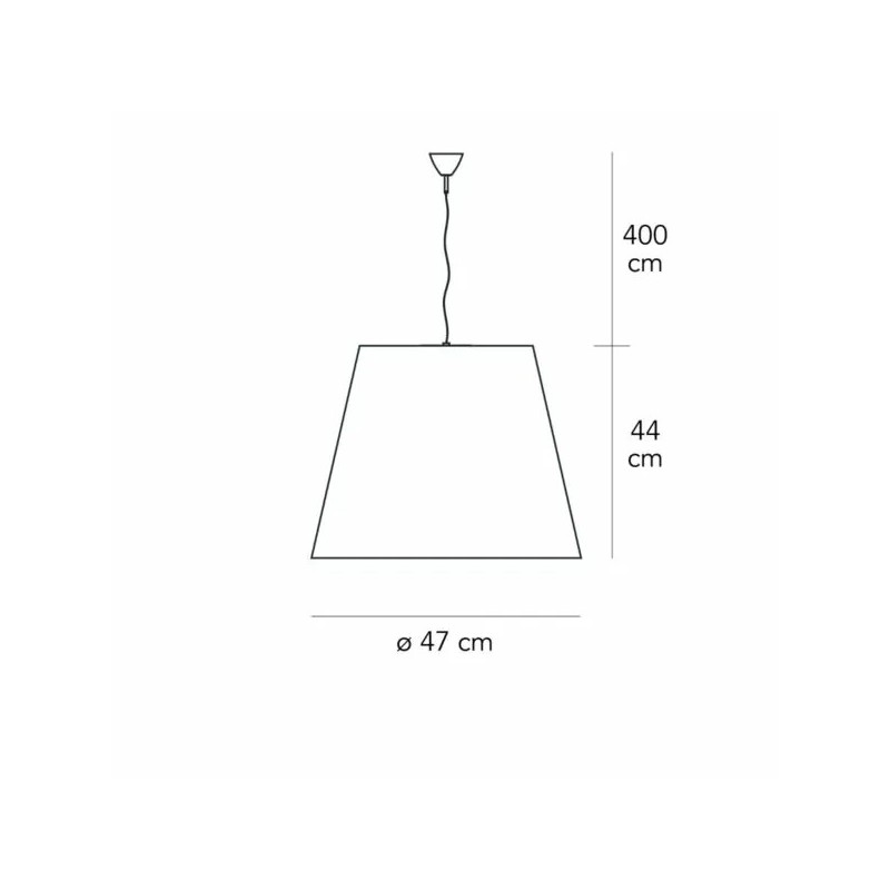 Amax Media Sospensione - FontanaArte