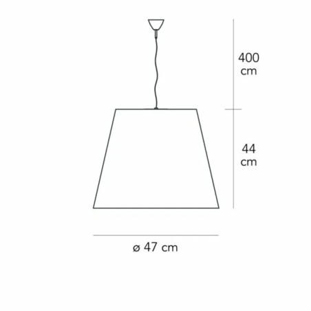 Amax Media Sospensione - FontanaArte