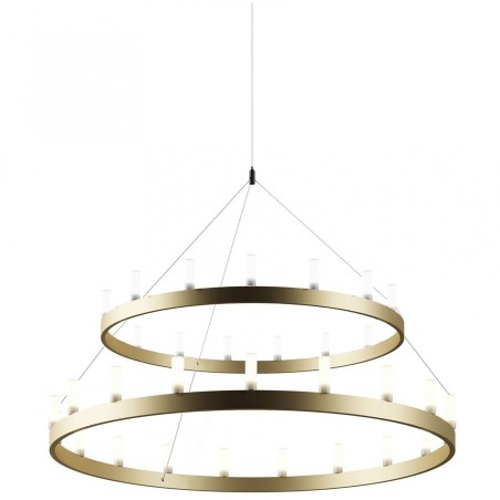 Chandelier Tondo Doppio Ø 90 Sospensione - FontanaArte