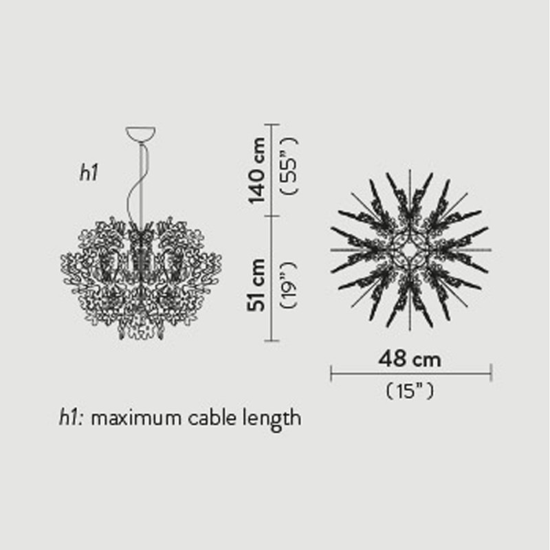 Fiorella Suspension Mini - Slamp