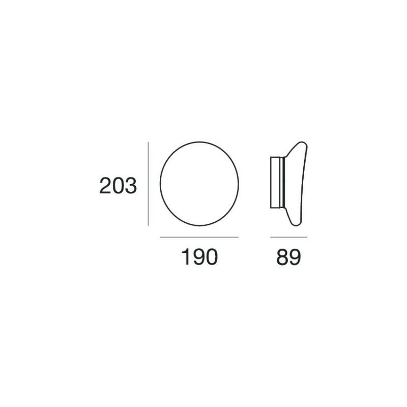 Dynamic Ø19 Parete/Soffitto  - Stilnovo