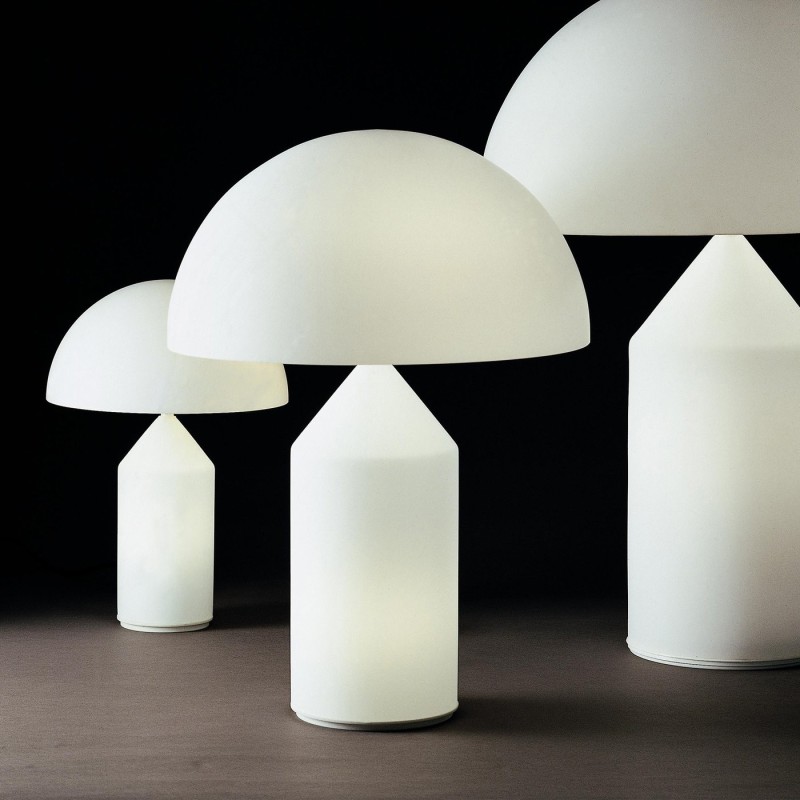 Atollo 236 Piccolo Vetro Tavolo - Oluce