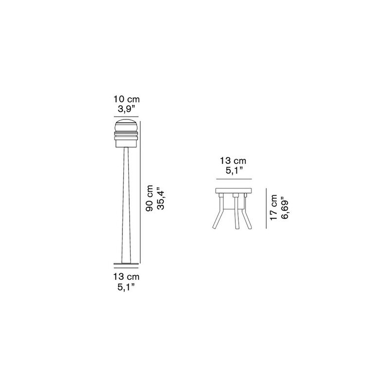Fresnel 1148 EL Terra - Oluce