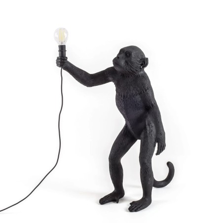 Monkey Lamp Outdoor Standing Black 14920 Terra - Seletti