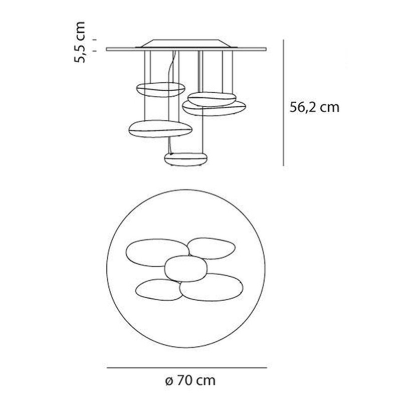 Mercury LED Soffitto