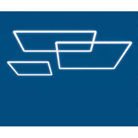 Alphabet of light Square 120 Sospensione