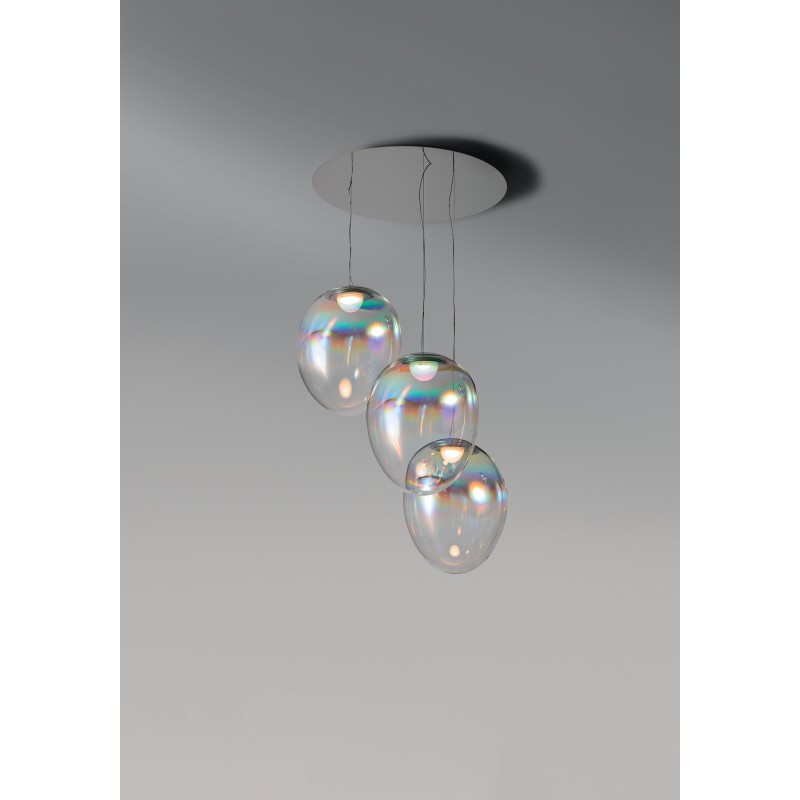 Stellar Nebula Cluster Circular Sospensione