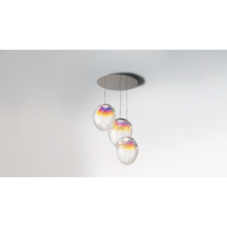 Stellar Nebula Cluster Circular Sospensione