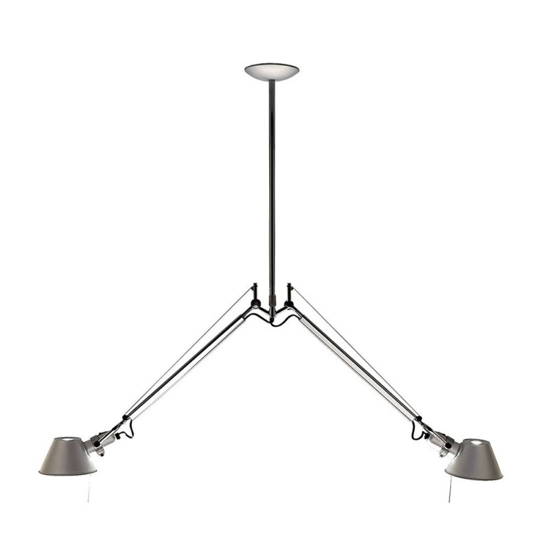 Tolomeo due bracci Sospensione Alluminio