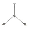 Tolomeo due bracci Sospensione Alluminio
