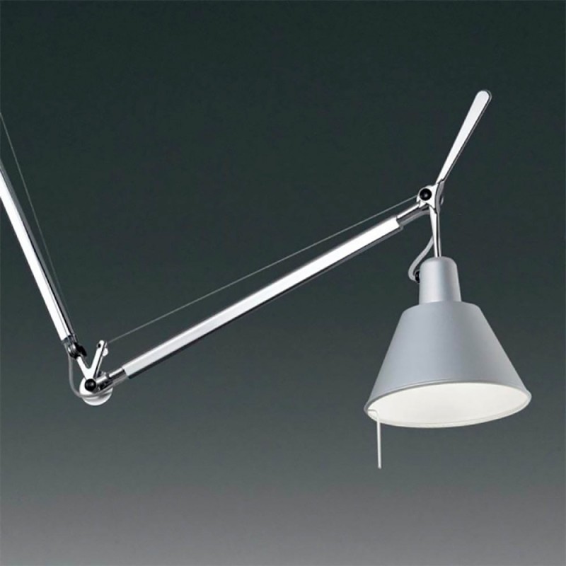Tolomeo Decentrata diffusore alluminio Sospensione