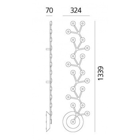 Led Net Line 125 Soffitto
