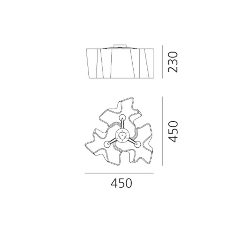 Logico Mini 3x120 Soffitto